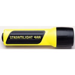 FLASHLIGHT 4AA LED YELLOW