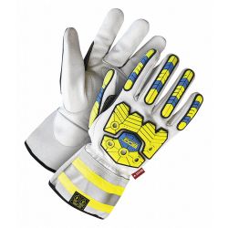 WINTER GLOVES,GOATSKIN,2XS,GRA Y,PR
