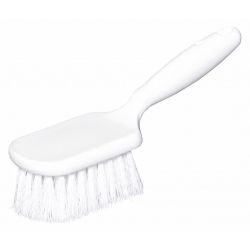 SCRUB BRUSH,POLY,SHORT HANDLE