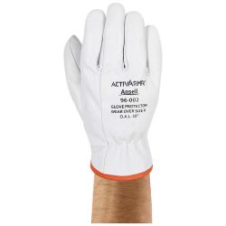 LEATHER PROTECTORS/COVER GLOVE S,12,PR