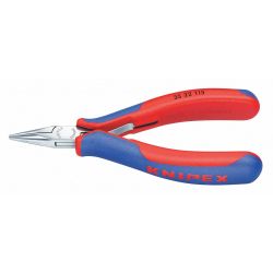 CHAIN NOSE PLIER,4-1/2IN L,SMO OTH
