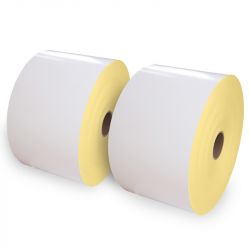 TECH LABELS TT4065P, THERMAL TRANSFER LABEL 4"X6.5" - 900/ROLL 4 ROLLS /CS TT4065P