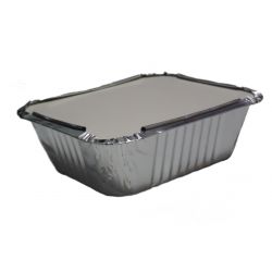 CHAMPION PRODUCTS CORP. 345340, TAKE OUT TRAY - ALUMINUM - RECTANGULAR 2-1/4LB 345340