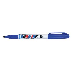 LACO MARKAL 96025, MARKER-FELT TIP-#15 FINE LINE - DURAINK PERMANENET BLUE 96025