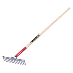 GARANT PRO GCR14, LEVEL RAKE - DOUBLE BACK - 14 TINES - ASH HANDLE GCR14