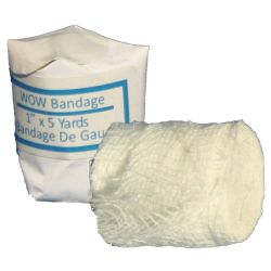 DENTEC 80-0648-0, GAUZE ROLL NON-STERILE - 1" X 5 YDS (2.5CM X 4.5M) 80-0648-0