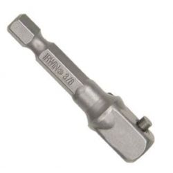 IRWIN 93784, EXTENSION-APEX ADAPTER 3/8" M - X 1/4" HEX X 2" LG BALL 93784