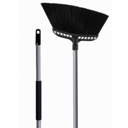 FREUDENBERG - (MARINO) VILEDA PROFESSIONAL 134734, BROOM HEAVY DUTY TITAN ANGLED - W/44"METAL HANDLE PLASTIC HEAD 134734