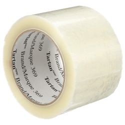 3M 369-72X100CLR, TAPE-PACKAGING-CLEAR - 72 MM X 100M (3" ) 369-72X100CLR