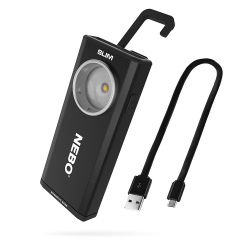 FLASHLIGHT-SLIM RECHARGEABLE - DIMMABLE/RESISTANT/MAGNETIC