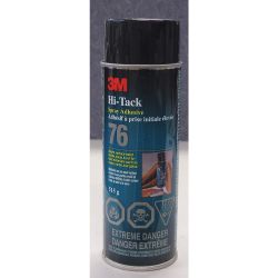 3M 76, ADHESIVE-3M AEROSOL 24 OZ - SPRAY CS-0406-6913-0 76