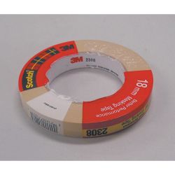 3M SCOTCH 2308-18MMX55M, TAPE-MASKING - 18 MM X 55 M ( 3/4) 2308-18MMX55M
