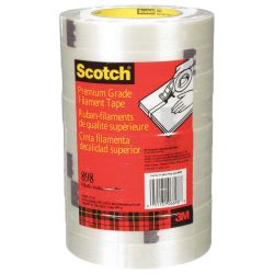 3M SCOTCH 898-24MMX55M, TAPE-FILAMENT - 24MM X 55M 1" X 60YD 898-24MMX55M