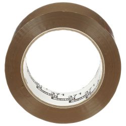 3M 371-48X100TAN, TAPE-PACKAGING-TAN - 48 MM X 100M (2" ) 371-48X100TAN