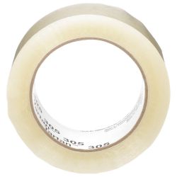 3M 305-48X100CLR, TAPE-PACKAGING-CLEAR - 48 MM X 100 MM (2" ) 305-48X100CLR