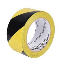3M 766-3X36, TAPE-HAZARD BLACK/YELLOW 3" - 36 YD VINYL 766-3X36