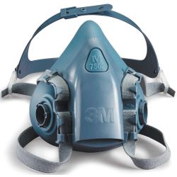 3M 7502, RESPIRATOR-HALF FACE #7502 - MEDIUM 7502