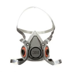 3M 6200, HALF MASK RESPIRATOR FACEPIECE - #6200 MEDIUM