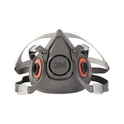 3M 6300, HALF MASK RESPIRATOR FACEPIECE - #6300 LARGE