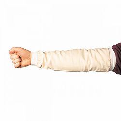 SUPERIOR GLOVE SLC18E, SLEEVE-COTTON 18" - ELASTICIZED BOTH ENDS SLC18E