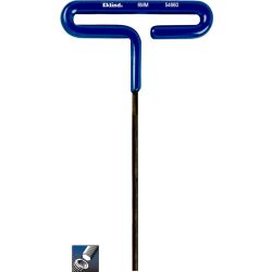 EKLIND 54650, HEX KEY-T HANDLE 5 MM X 6" - METRIC CUSHION GRIP 54650