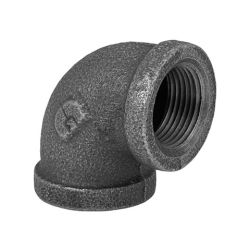 BMI 35306, ELBOW-90' BLACK- 1" 35306