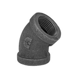 BMI 35209, ELBOW-45' BLACK- 2" 35209