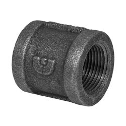 BMI 35002, MALLEABLE COUPLING-BLACK- 1/4 35002