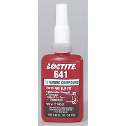 HENKEL LOCTITE 21458, RETAINING COMPOUND 641 50 ML - BOTTLE 21458