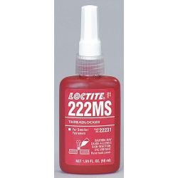 HENKEL LOCTITE 22221, THREADLOCKER-#222 MS 10 ML - BOTTLE LOW STRENGTH 22221