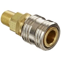 EATON HANSEN 3200, HANSEN SOCKET-BRASS #3200 - 1/4" PLUG X 3/8 FPT 3200