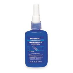 PERMATEX 24250, THREADLOCKER-REMOVABLE 50 ML - #242 BOTTLE 24250