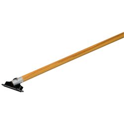 FREUDENBERG 134598, MOP HANDLE-DUST CLIP ON 15/16 - 60" L WOOD HANDLE 134598