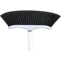 FREUDENBERG - (MARINO) VILEDA PROFESSIONAL 134732, FLOOR BROOM- PLASTIC BLK 9-3/4 - PVC BRISTLE C/W 48" HANDLE 134732