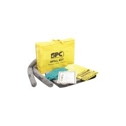 BRADY SPC ABSORBENTS SKA-PP, UNIVERSAL SPILL KIT-PORTABLE - ECONOMY KIT ALL-PURPOSE 5GAL SKA-PP