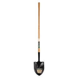GARANT PRACTICA TLR, SHOVEL-ROUND POINT-LONG HANDLE - 8-1/2 X 11-3/8 HOLLOW BACK TLR