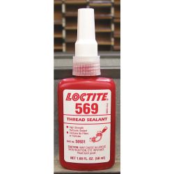 HENKEL LOCTITE 56931, THREAD SEALANT #569 50 ML - HYDRAULIC SEALANT BOTTLE 56931