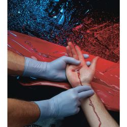SHOWA 9905PF-XL, GLOVE-NITRILE EXAM DISPOS. 11" - N-DEX POWDER FREE XL10 50/BX 9905PF-XL