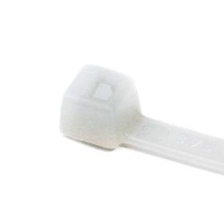 HELLERMANN TYTON T18L9M4, NYLON CABLE TIE 8" NATURAL - SOLD/EA 18 LB T18L9M4