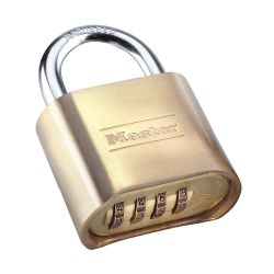 MASTER LOCK 175, PADLOCK-COMBINATION RESETTABLE - 1" REGULAR SHACKLE 175