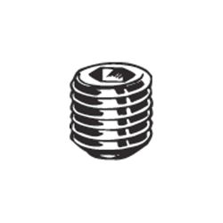 BRIGHTON-BEST 101387, SOCKET SET SCREW- CUP POINT - 5/16-18 X 1/2 NC 101387