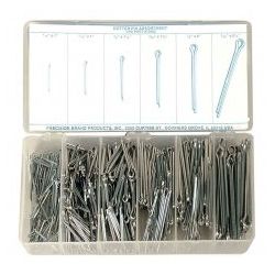 PRECISION BRAND 12905, COTTER PINS-ASSORTMENT 600 PCS - IN PLASTIC KIT BOX 12905