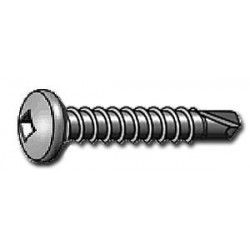 FASTENERS & FITTINGS 137504, 10-16 X 1/2 SOC PAN/3 PAX - ZINC TEK 100/BOX 137504