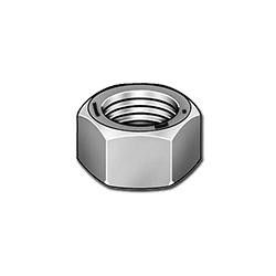 FASTENERS & FITTINGS 123323, HEX NUT-FINISHED PLATED GR5 - 1/4-20 NC (100/PKG) 123323