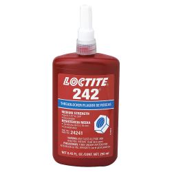 HENKEL LOCTITE 24241, THREADLOCKER-REMOVABLE 250 ML - #242 BOTTLE 24241