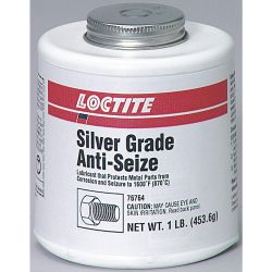 HENKEL LOCTITE 76764, ANTI-SEIZE 1 LB - BRUSH TOP SILVER 76764