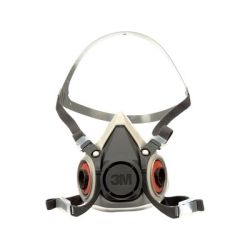 3M 6001, HALF MASK RESPIRATOR FACEPIECE - #6100 SMALL 6001