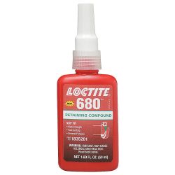HENKEL LOCTITE 1835201, RETAINING COMPOUND #680 50 ML - BOTTLE HI-STRENGTH/VISCOSITY 1835201