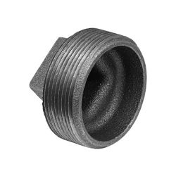 BMI 35610, SQUARE HEAD PLUG-BLACK- 2-1/2 35610