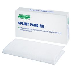 SAFECROSS FIRST AID 02028, SPLINT-PADDING - 10 CM X 20 CM 1/BX 02028